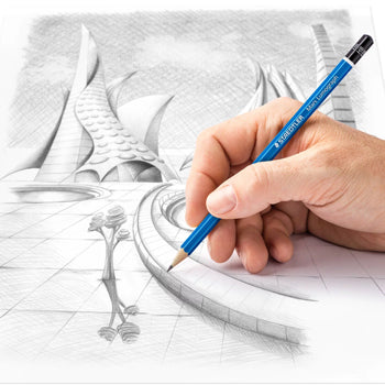 Lápis Grafite 100 G12 STAEDTLER Mars Lumograph Cx Metal 12un