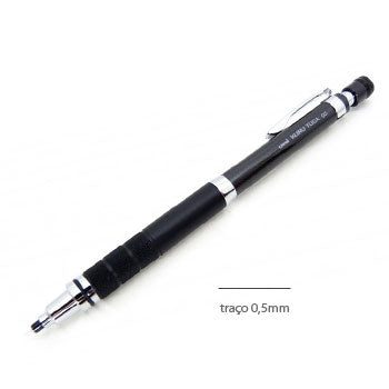 Lapiseira 0,5mm UNI Kurotoga M5-450T Preto