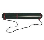 Tubo Porta Desenhos Plástico 50cm Diâmetro 6cm Preto