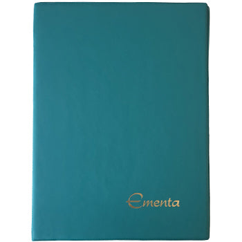 Porta Ementas A4 4 Bolsas Verde