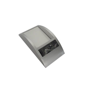 Suporte c/ Bloco de Notas e Clips Cinza