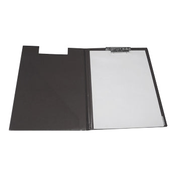 Prancheta A4 Plástico c/Capa e Bolsa Interior 255.01 Preto