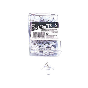 Sinalizadores Presto Branco 100un