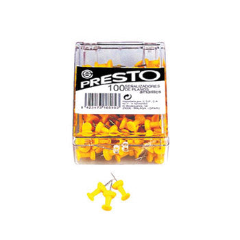 Sinalizadores Presto Amarelo 100un