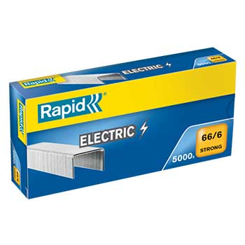Agrafos 66/6 Rapid Electric (2/20 Folhas) Cx5000un
