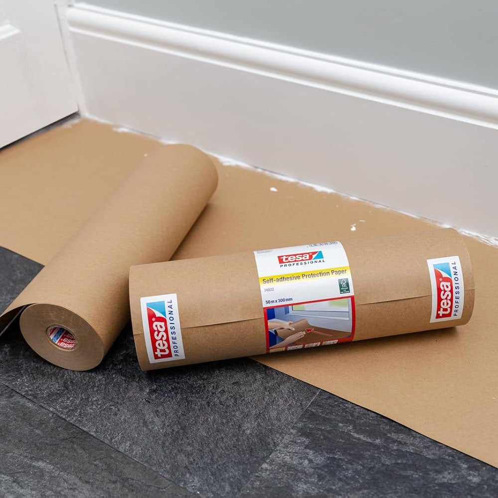 Papel de Proteção Autoadesivo 600mmx10mts Tesa 74922