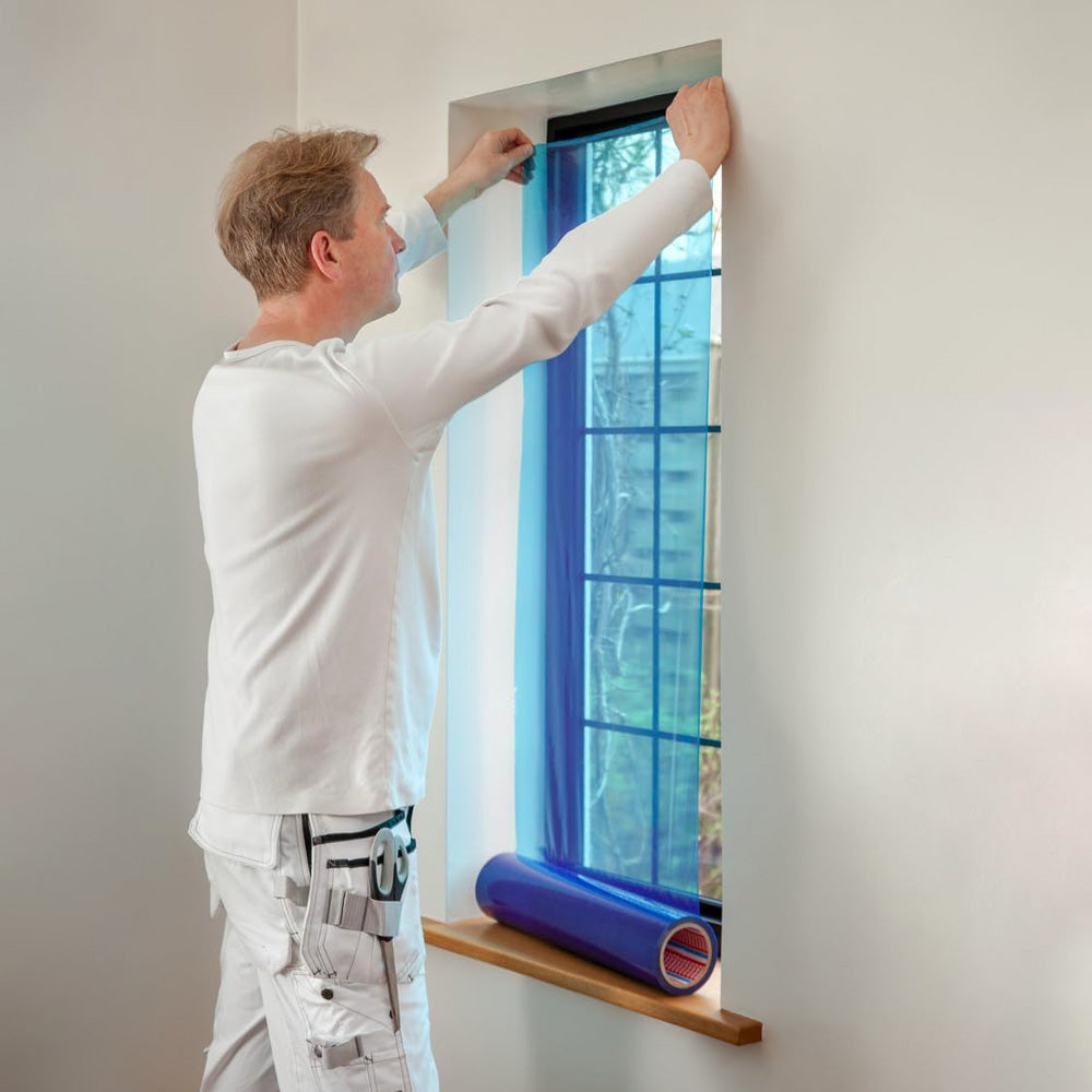 Filme de Proteção Autoadesivo Vidros 500mmx100mts Tesa 74921