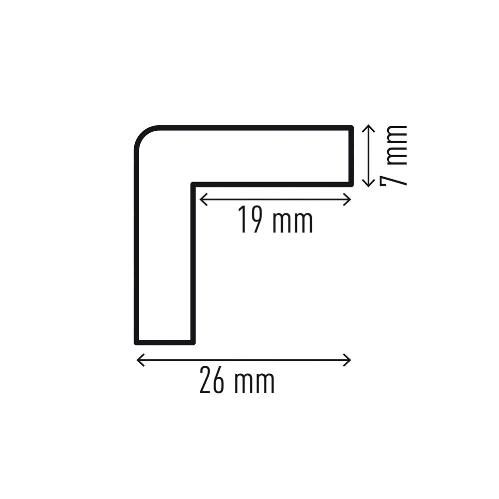 Perfil Protetor Esquinas Durable 1101-130 CR19 1m