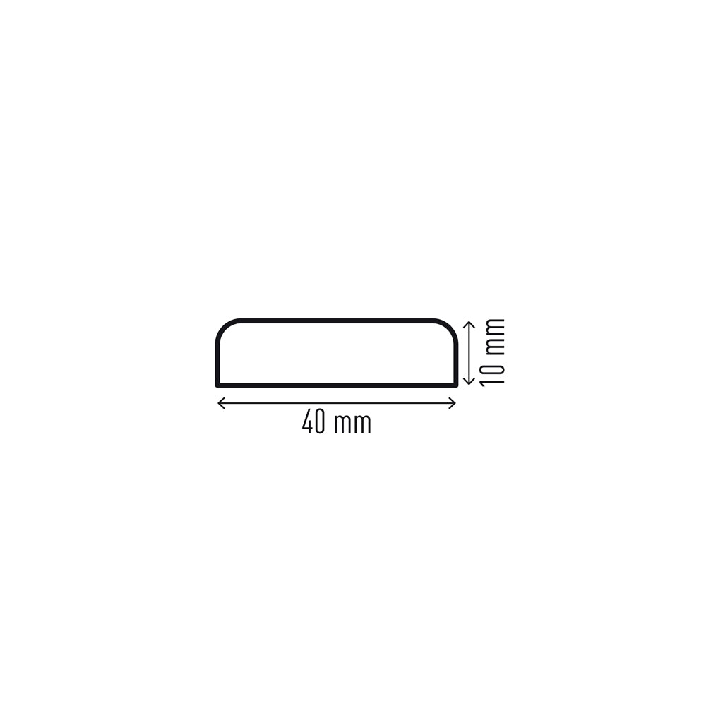 Perfil Protetor Esquinas Durable 1107-130 S10 1m