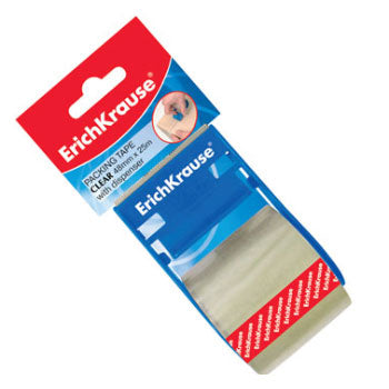 Fita Adesiva 48mmx25m Castanho PP Pack c/Dispensador