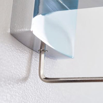 Suporte Papel Higiénico Extra Autoadesivo Cromado Tesa Klaam