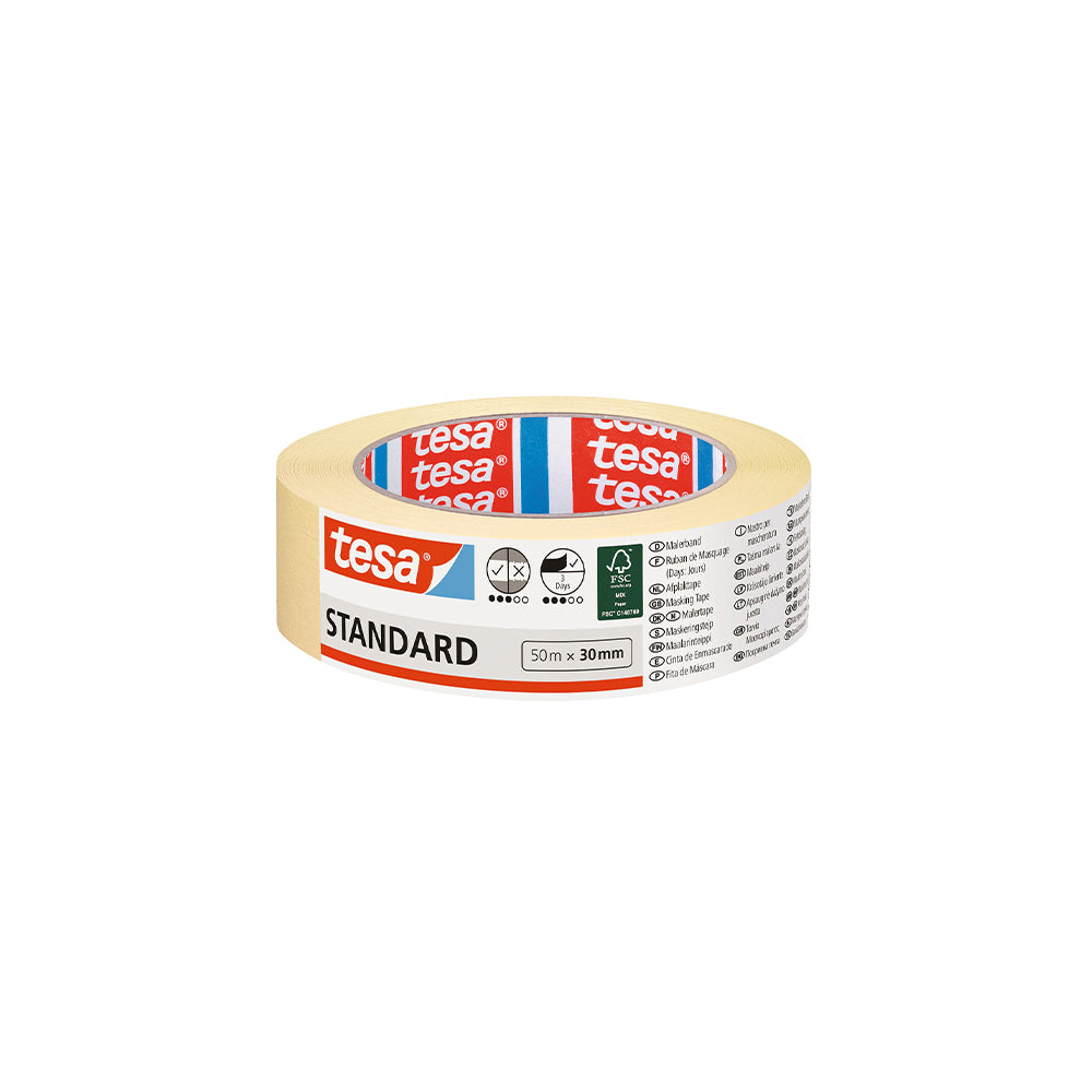 Fita Adesiva Crepe 30mmx50m Tesa Stantard 5087