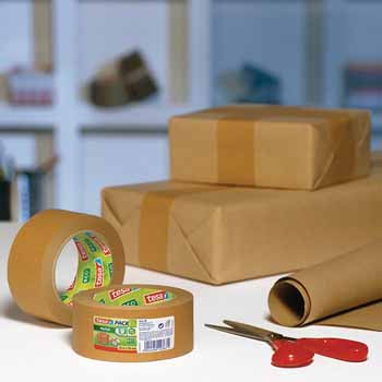 Fita Adesiva 50mmx50m Castanha Papel Tesa 1un