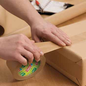 Fita Adesiva 50mmx50m Castanha Papel Tesa 1un