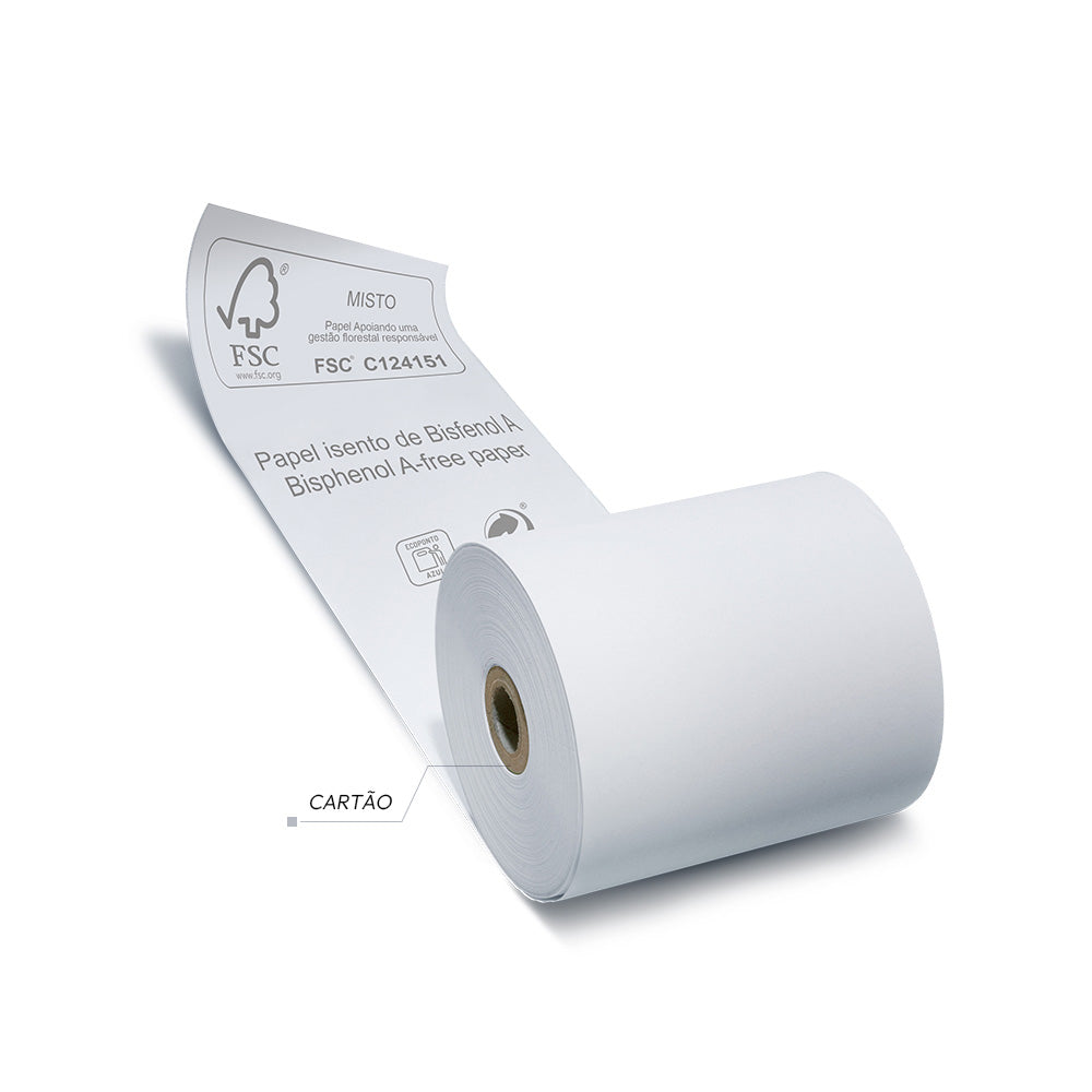 Rolo Papel Térmico 080x70x11mm -10un