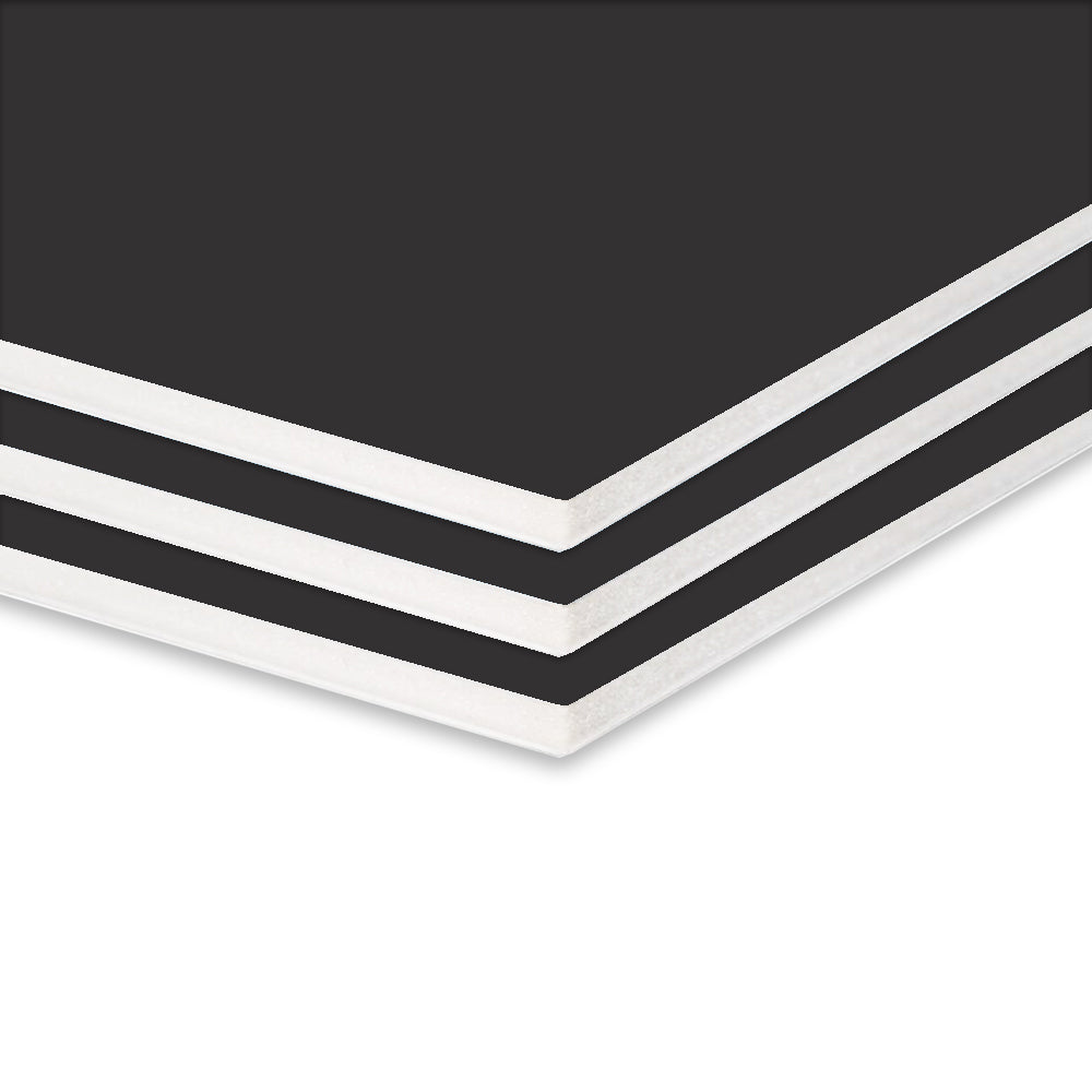 Placa K-Line Preto 5mm 50x70cm Pack 40un