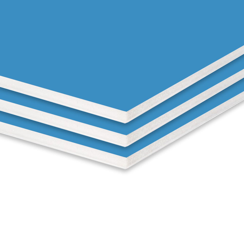 Placa K-Line 50x70cm 5mm Azul 40un