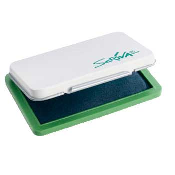 Almofada Carimbos Nº2 7x11cm Scriva Verde
