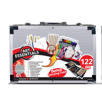 Conjunto Pinturas Art Essentials Cx Metal 122un