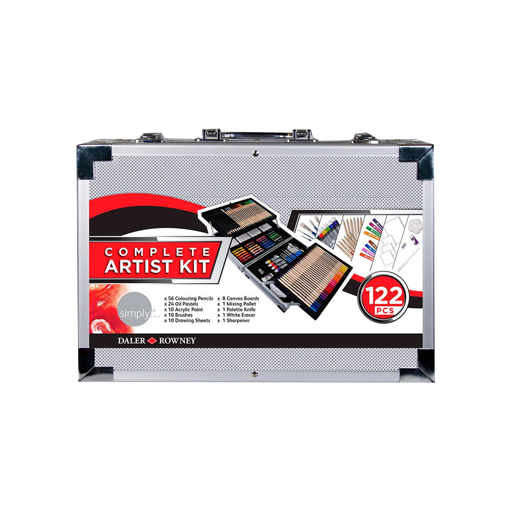 Conjunto Pinturas Art Essentials Cx Metal 122un