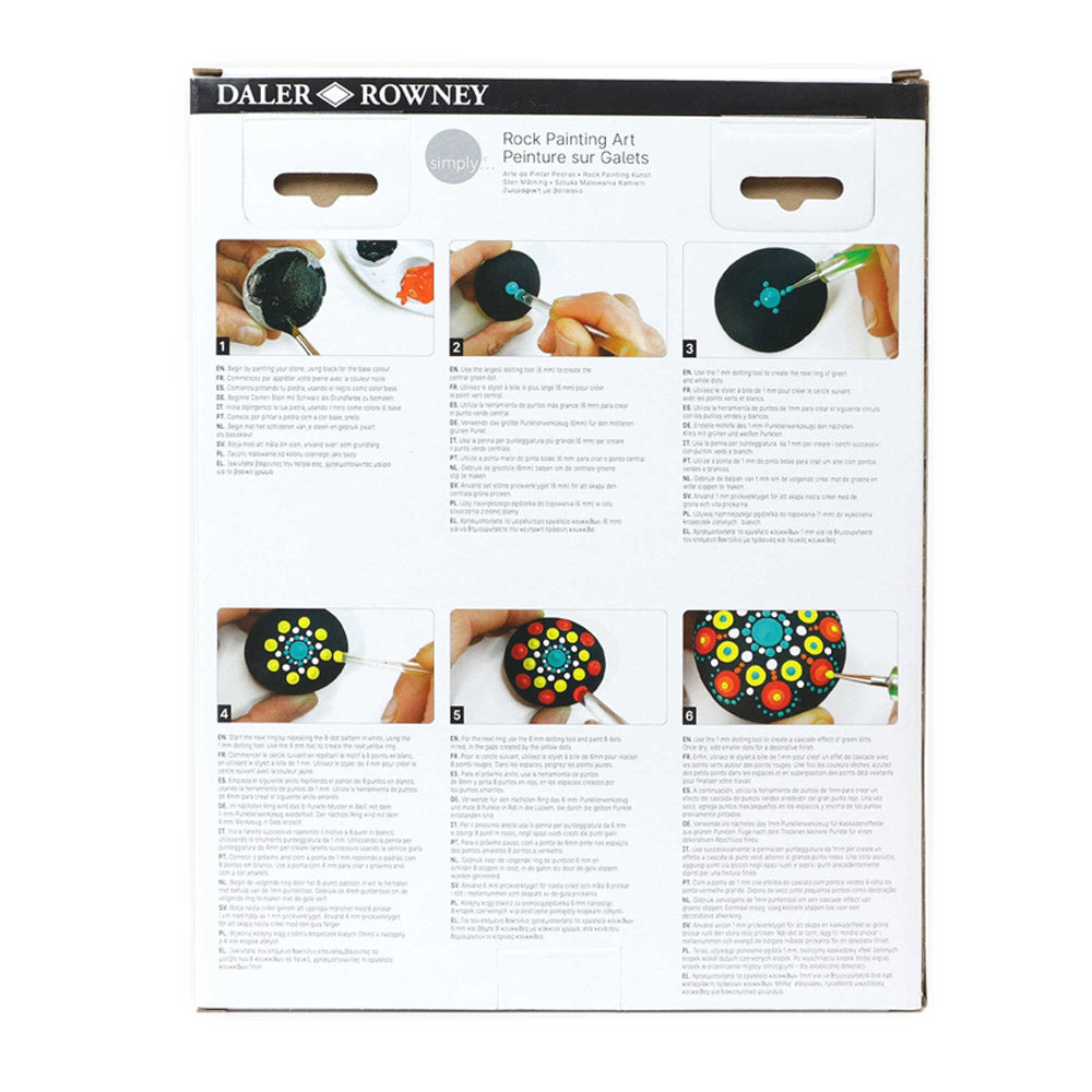 Conjunto Simply Set Creativo Rock Painting Art