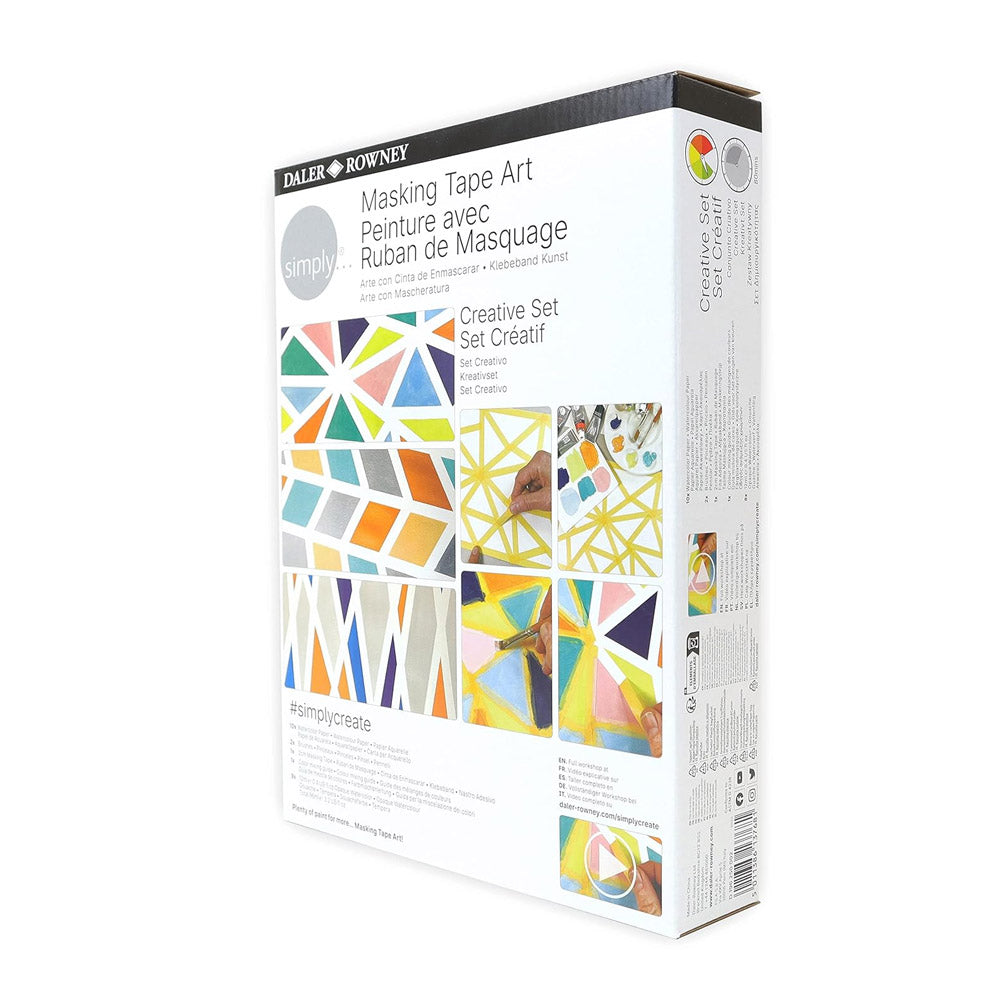 Conjunto Simply Set Creativo Masking Tape Art