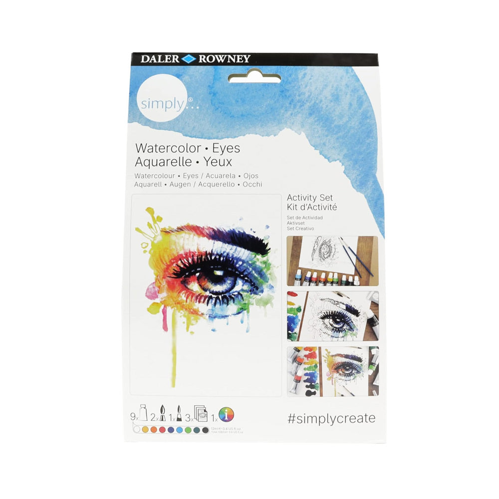 Conjunto Simply Activity Set Acuarela