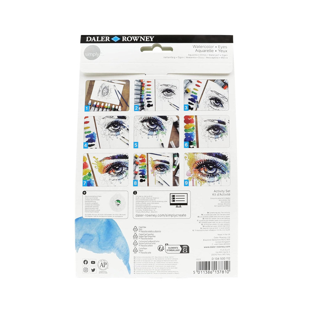 Conjunto Simply Activity Set Acuarela