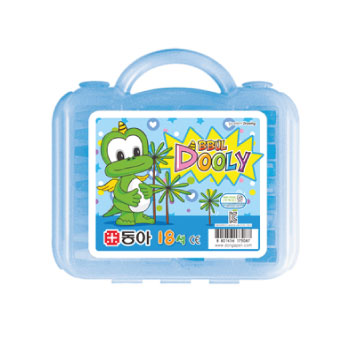 Lápis Oil Pastels  Dooly Conjunto Mala com 48 cores