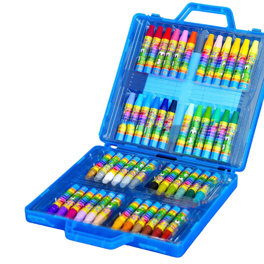 Lápis Oil Pastels  Dooly Conjunto Mala com 48 cores