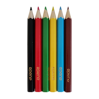 Lápis Cor 06un Cx Cartão Epene 09cm