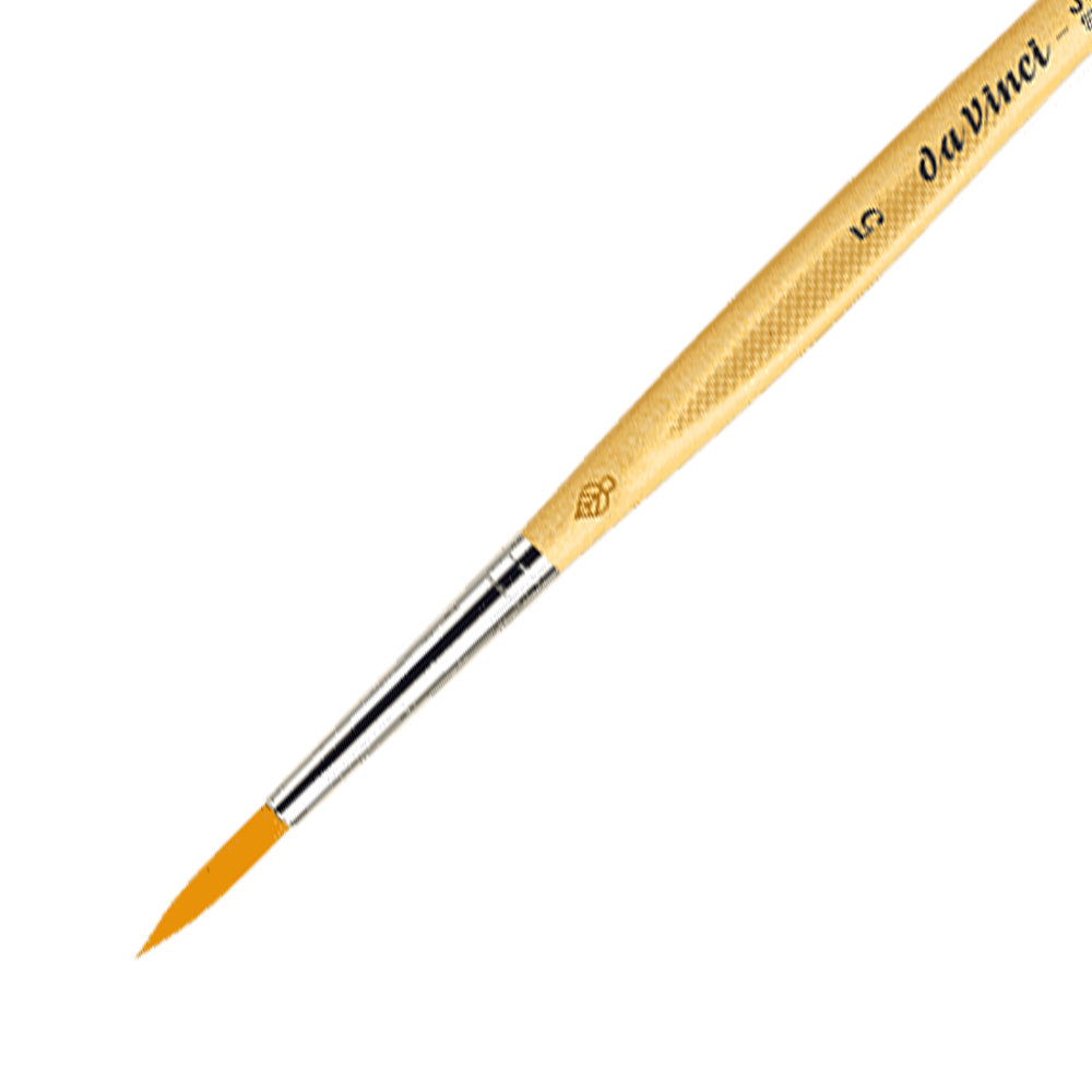 Pincel Hobby Escolar Redondo Nº5 303 Junior Da Vinci 1un