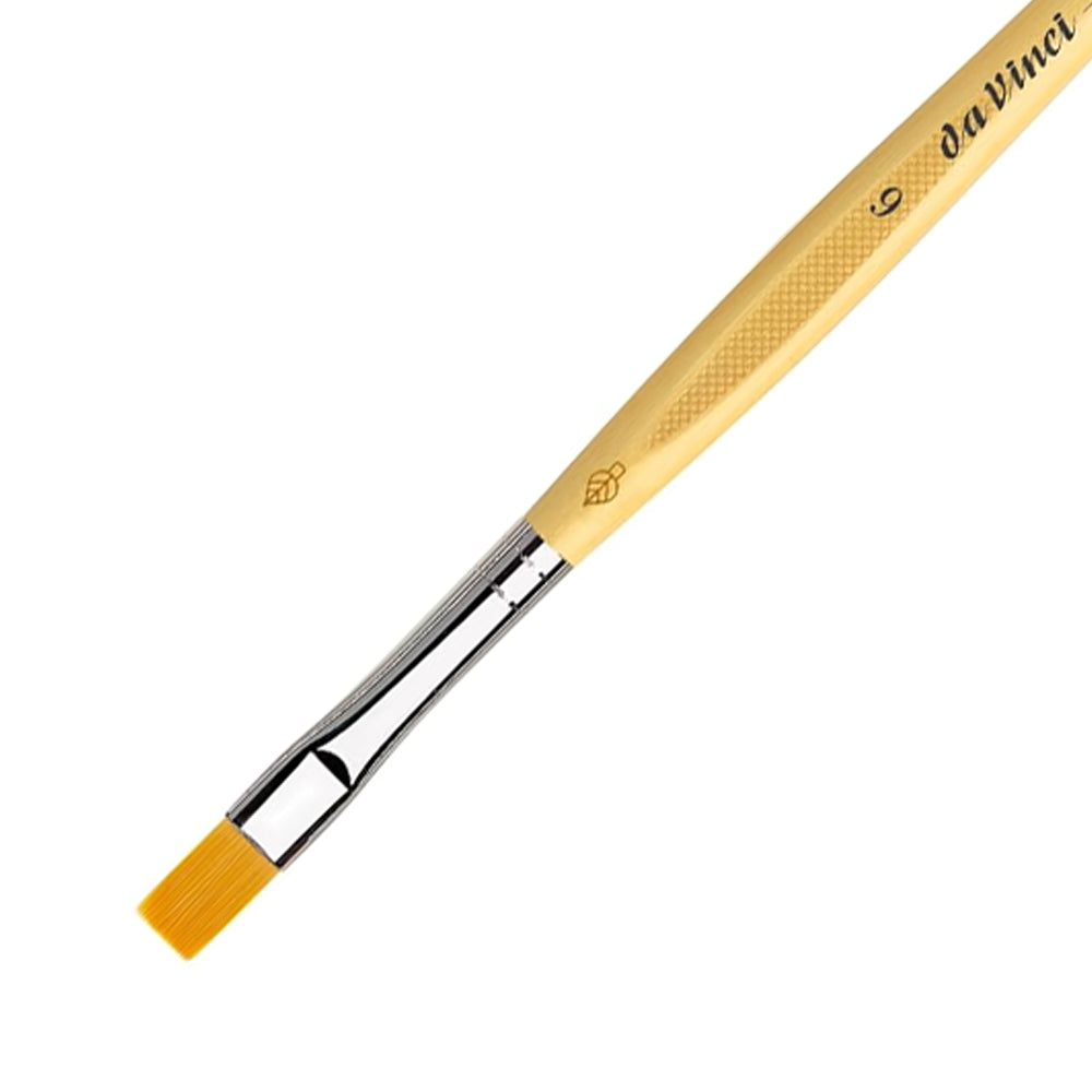 Pincel Hobby Escolar Espatulado Nº6 304 Junior Da Vinci 1un