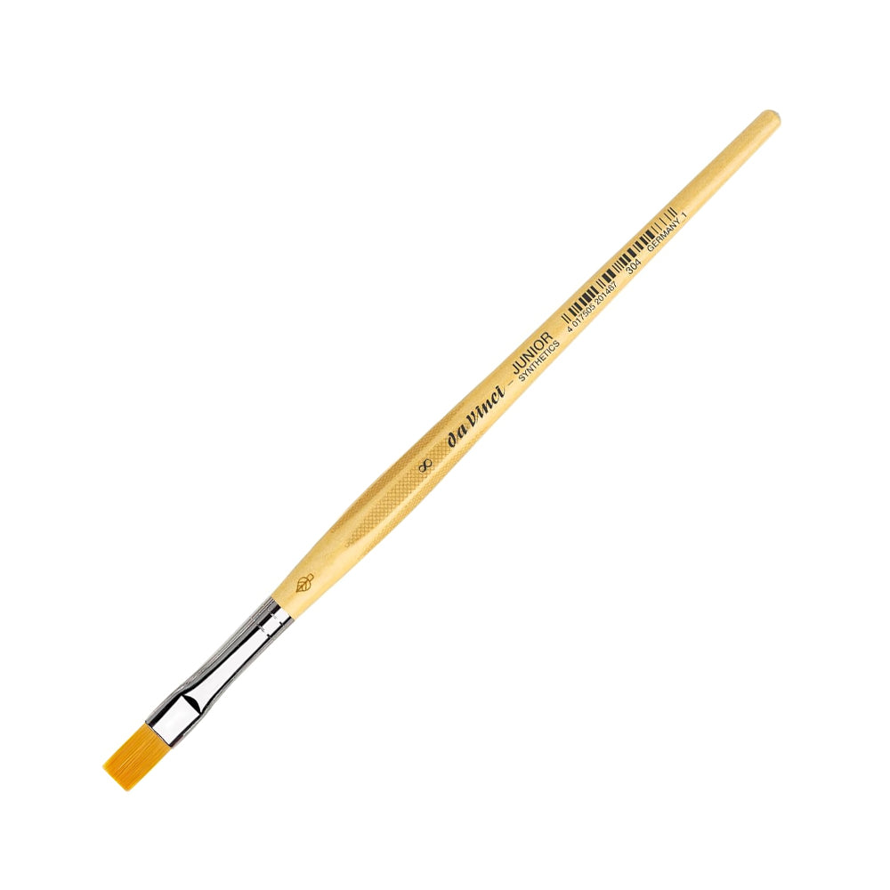 Pincel Hobby Escolar Espatulado Nº8 304 Junior Da Vinci 1un