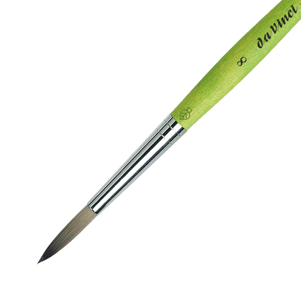 Pincel Hobby Escolar Redondo Nº8 373 Fit Da Vinci 1un