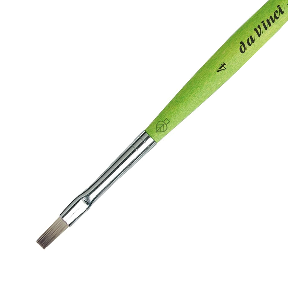Pincel Hobby Escolar Espatulado Nº4 374 Fit Da Vinci 1un