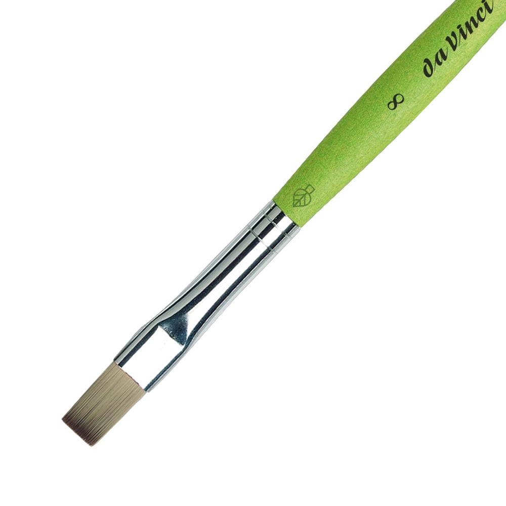 Pincel Hobby Escolar Espatulado Nº8 374 Fit Da Vinci 1un