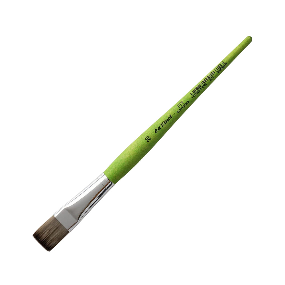 Pincel Hobby Escolar Espatulado Nº20 374 Fit Da Vinci 1un