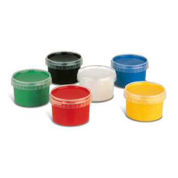 Guache Pintura Dedos 250mlx06 Primo 6 Cores