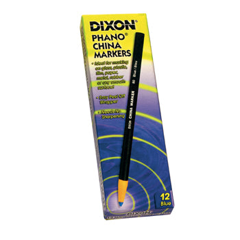 Lápis Dermatográfico Dixon Marker Vermelho Cx 12un