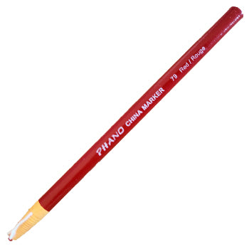 Lápis Dermatográfico Dixon Marker Vermelho Cx 12un