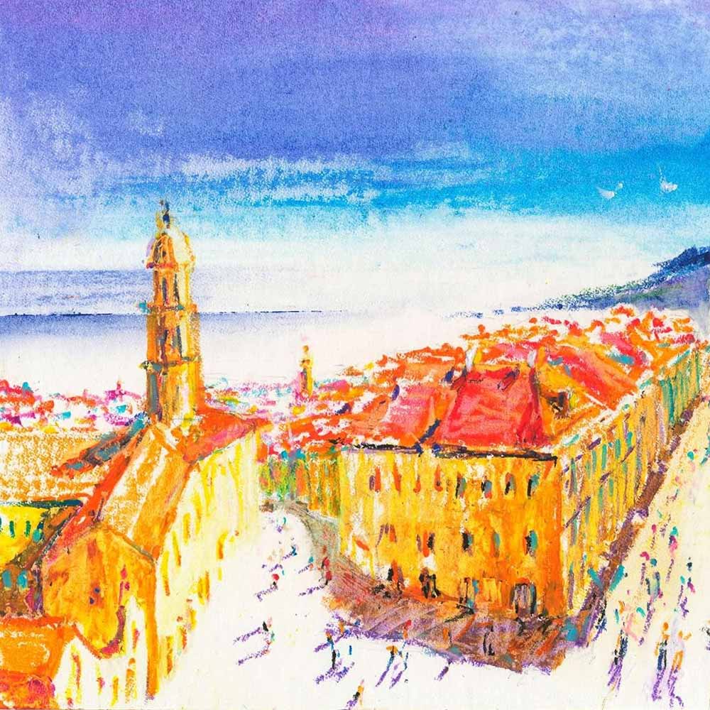 Lápis Pastel a Óleo Faber Castell Cx 24un