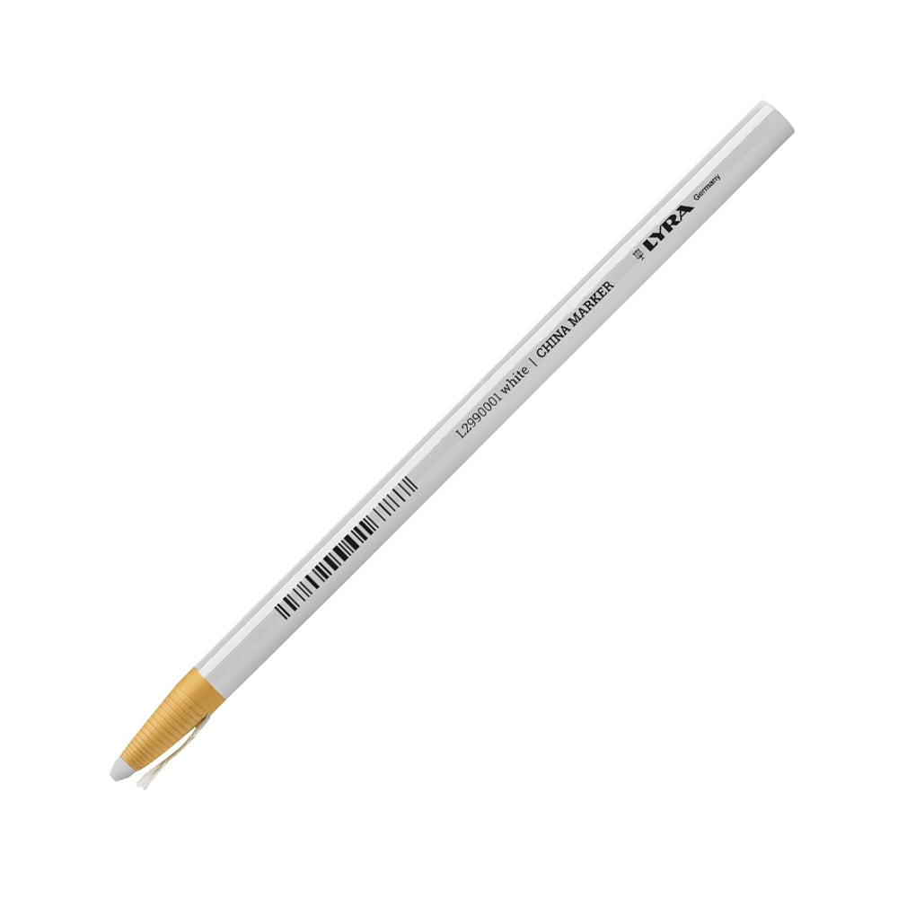 Lápis Dermatográfico Lyra Marker Branco Cx 12un