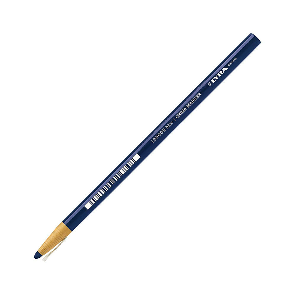 Lápis Dermatográfico Lyra Marker Azul Cx 12un