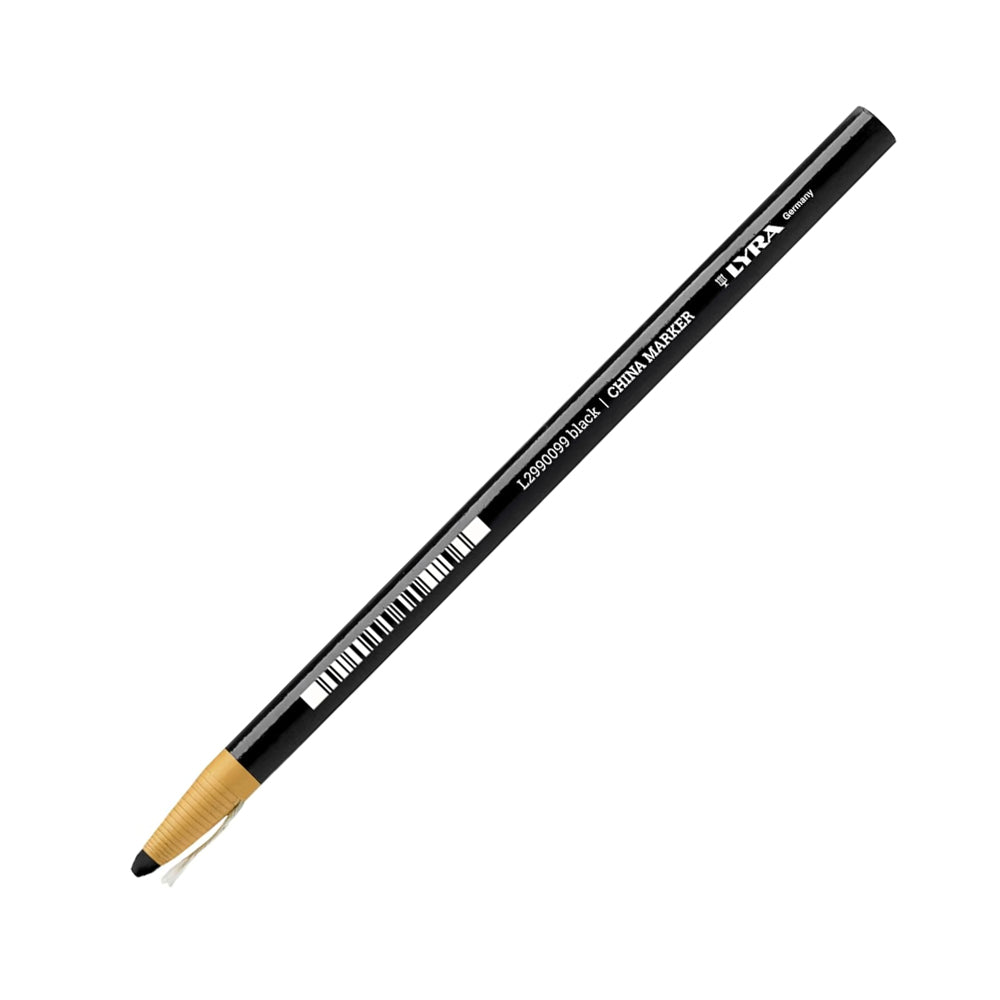 Lápis Dermatográfico Lyra Marker Preto Cx 12un