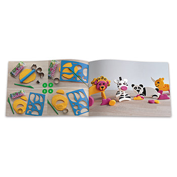 Conjunto DAS Junior Art Lab Jungle Friends 18 Peças