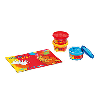 Guache Pintura Dedos 150mlx04+ Álbum Giotto Be-Be