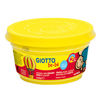 Pasta Modelar 3 Cores Amarelo/Azul/Vermelho Be-Be 3x100g