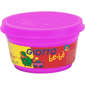 Pasta Modelar 3 Cores Laranja/Magenta/Verde Be-Be 3x100g