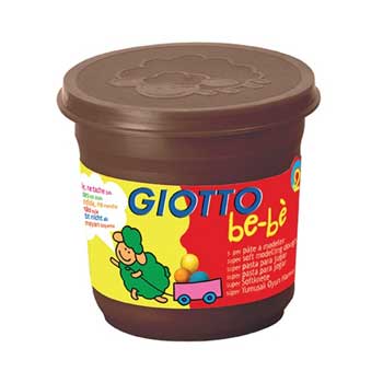 Pasta Modelar Castanho Giotto Be-Be 220g